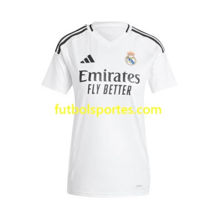 Camiseta Real Madrid Mujer Primera Equipación 2024/2025